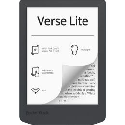 Libro electronico ebook pocketbook verse lite 6 pulgadas 8gb midnight grey