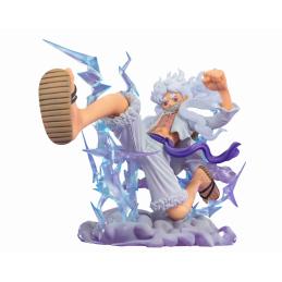 Figura tamashii nations figuarts zero extra battle one piece monkey d luffy gear 5 gigant