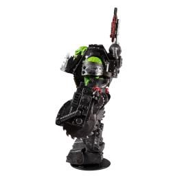 Figura mcfarlane toys warhammer 40k ork meganob con sierra circular