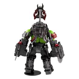 Figura mcfarlane toys warhammer 40k ork meganob con sierra circular