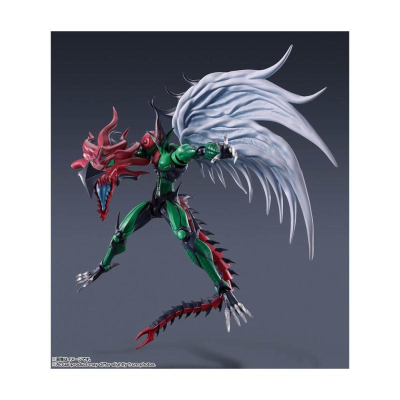 Elemental hero flame wingman fig. 19 cm yu - gi - oh! gx sh monsterarts
