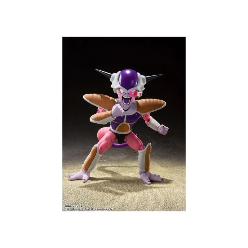 Frieza first form & frieza pod set fig. 11 cm dragon ball z sh figuarts re - run