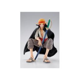Shanks & monkey d. luffy childhood ver. fig. 16 -5 - 10 cm one piece sh figuarts collectors