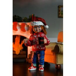 Ultimate chucky holiday edition fig. 18 cm chucky (tv series)