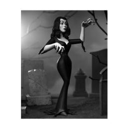 Vampira silver screen edition scale action fig. 15 cm vampira toony terrors