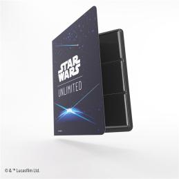 Star wars: unlimited 18 pocket album card back blue