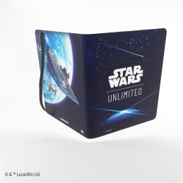 Star wars: unlimited 18 pocket album card back blue