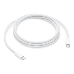 Cable usb tipo c apple 2m - macho - macho - blanco