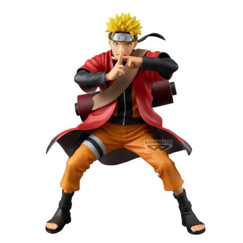Figura banpresto naruto shippuden grandista naruto uzumaki special edition 22cm