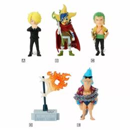 Figura banpresto one piece world collectable enies lobby 2 unidad aleatoria