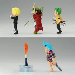 Figura banpresto one piece world collectable enies lobby 2 unidad aleatoria