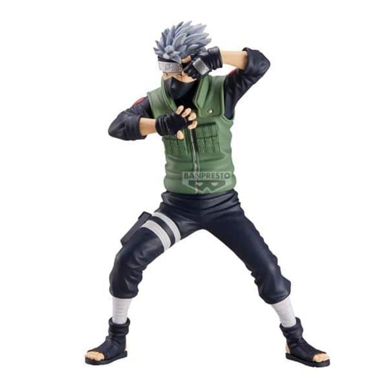 Figura banpresto naruto shippuden grandista hatake kakashi 23cm