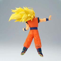 Figura banpresto dragon ball z match makers super saiyan 3 son goku 17cm
