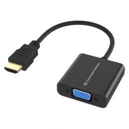 Adaptador hdmi a vga conceptronic 0.25m - macho - hembra - negro