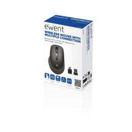 Raton inalambrico ewent ew3243 negro - gris
