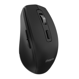 Ratón inalámbrico phoenix m120 hasta 1600 dpi clics silenciosos botónes de avance rapido