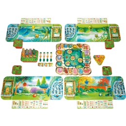 Juego de mesa pérgola