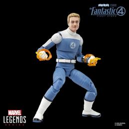 Figura hasbro marvel legends series los 4 fantasticos: primeros pasos johnny storm