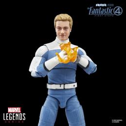 Figura hasbro marvel legends series los 4 fantasticos: primeros pasos johnny storm