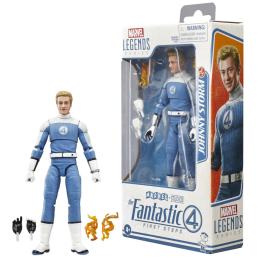 Figura hasbro marvel legends series los 4 fantasticos: primeros pasos johnny storm