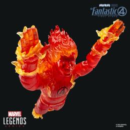 Figura hasbro marvel legends series los 4 fantasticos: primeros pasos antorcha humana