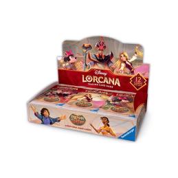 Lorcana tcg - expositor de sobres disey reinado de jafar 24 unidades inglés