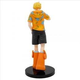 Figura banpresto one piece the shukko sanji egghead ver. 17cm
