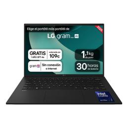 Portatil lg gram 14zd90t - g intel core ultra 7 255h 16gb ssd1tb freedos 14 pulgadas