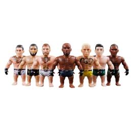 Ufc punching bag figura articulada 7 -5 cms + set lucha 1 unidad aleatoria