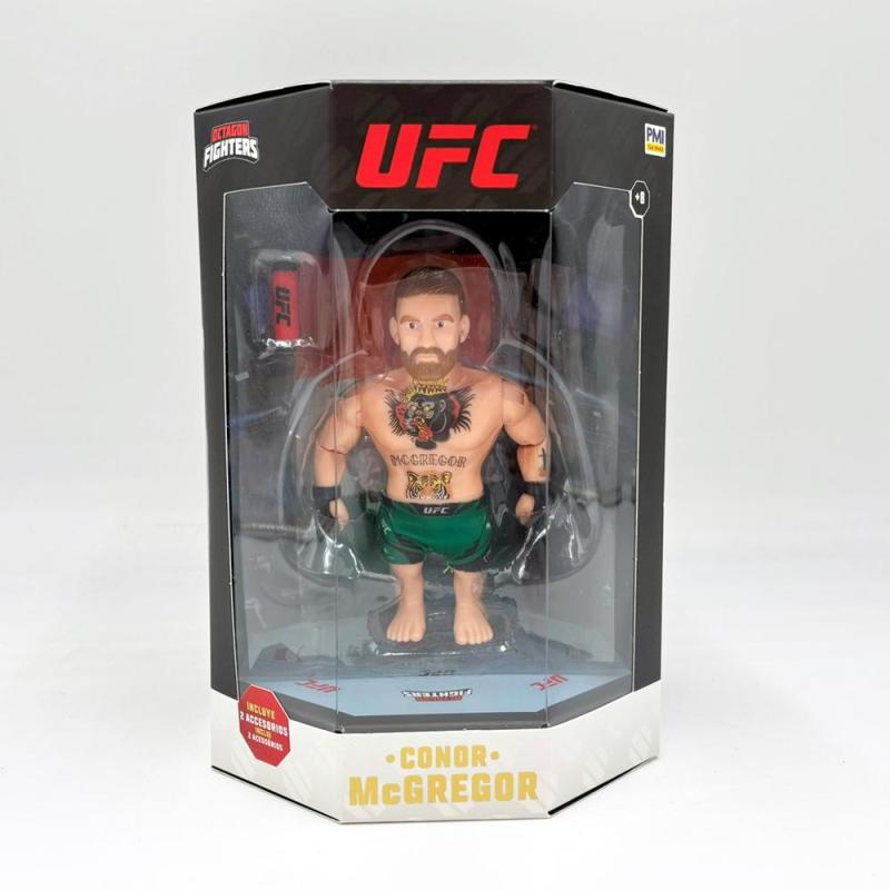 Ufc leyendas: maxi figura articulada + accesorios surtido - conor mcgregor