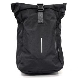 Mochila unisex ewent trendy roll para portatil 17.3 pulgadas negra