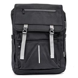 Mochila unisex ewent vintage para portatil 16.1 pulgadas negra
