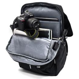 Mochila unisex ewent vintage para portatil 16.1 pulgadas negra