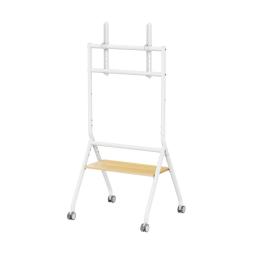 Soporte suelo con ruedas ewent vesa hasta 86 pulgadas 600x400mm max 80kg
