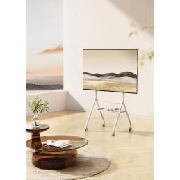 Soporte suelo con ruedas ewent vesa hasta 86 pulgadas 600x400mm max 80kg