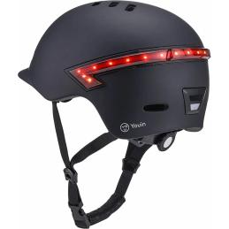 Casco smart youin homologado led 58 - 61cm negro