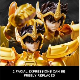 Figura pantasy saint seiya sagittarius the gold archer set construccion 47cm