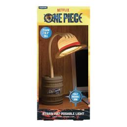 Luz articulable de sombrero de paja one piece