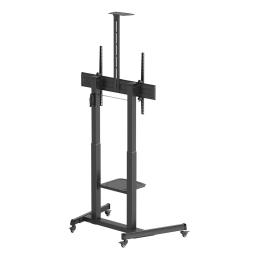 Soporte suelo con ruedas ewent vesa hasta 100 pulgadas 1000x600mm max 120kg