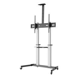 Soporte suelo con ruedas ewent vesa hasta 100 pulgadas 1000x600mm max 100kg
