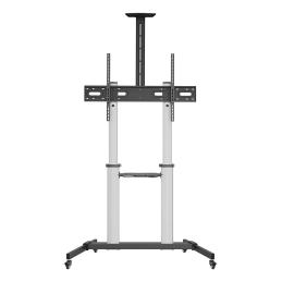 Soporte suelo con ruedas ewent vesa hasta 100 pulgadas 1000x600mm max 100kg
