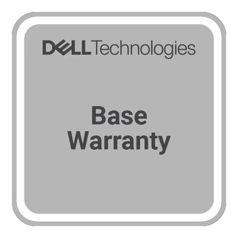 Garantia dell de 1 año basic onsite a 3 años basic onsite