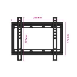 Soporte de pared ewent ew1501 para tv de 23pulgadas - 42pulgadas carga maxima 35kg