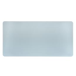 Phoenix matepad alfrombrilla escritorio ratón pu 80 x 40 cm antideslizante impermeable materíal simil cuero azul - gris
