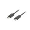 Cable 2.0 lanberg usb tipo c macho - usb tipo c macho 1m negro
