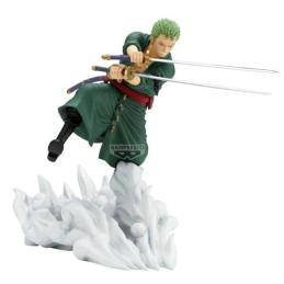 Figura banpresto one piece senkozekkei roronoa zoro egghead ver. 15cm