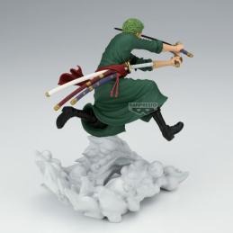 Figura banpresto one piece senkozekkei roronoa zoro egghead ver. 15cm
