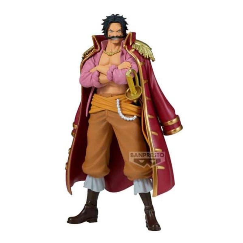 Figura banpresto one piece dxf the grandline series special gol d.roger 20cm