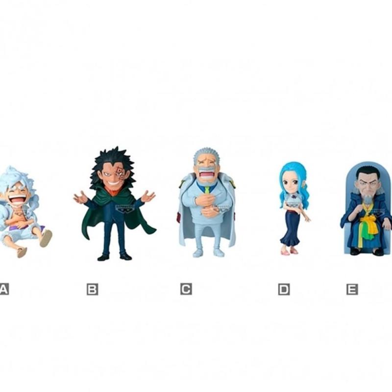 Figura banpresto one piece world collectable figure parent child bloodline 1 12 unidades 7cm