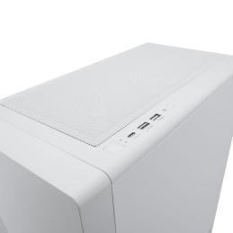 Caja ordenador gaming coolbox ga450 star light argb atx blanco